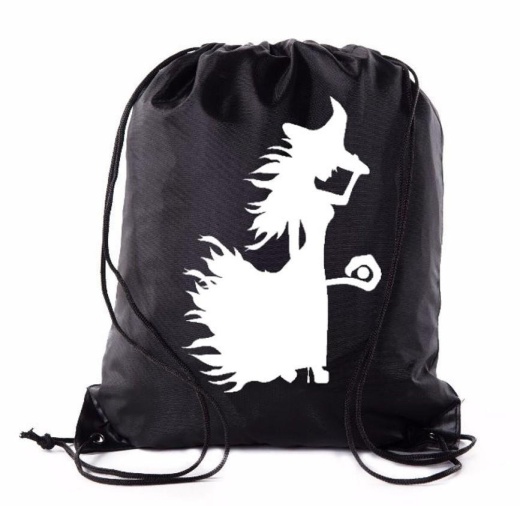 Witch Stick Drawstring Bag