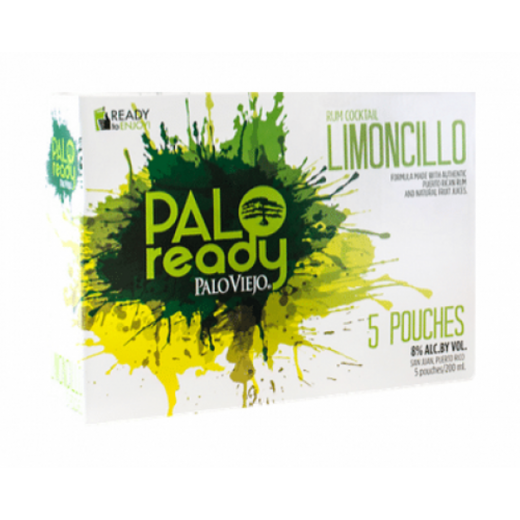 Palo Ready Limoncillo - Authentic Puerto Rican Rum Cocktail