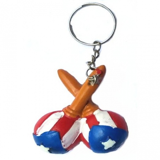 Maracas Keychain