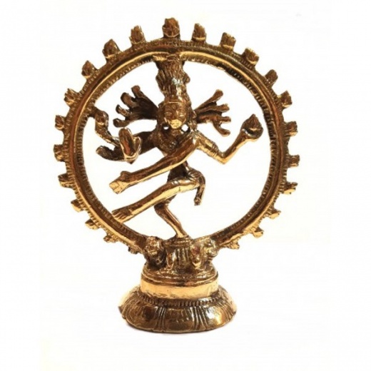 4 Inchs Hindu Deity Dancing Shiva Statue