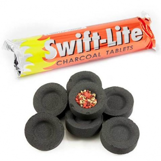 Swift Lite Charcoal Roll of 10 Tablets
