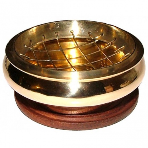Screen Top Brass Burner - 3 Inches Wide