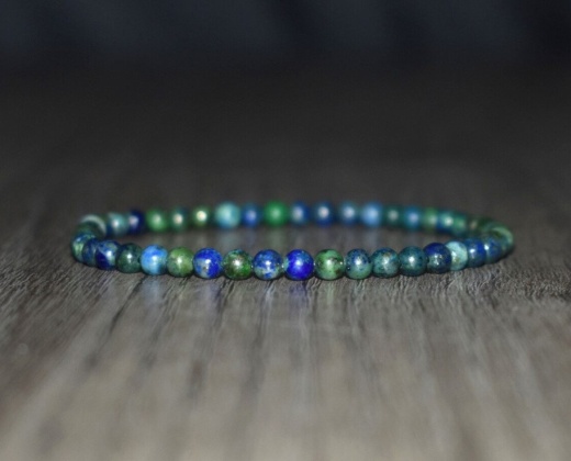 Bracelet 4Mm - Phoenix Lapis