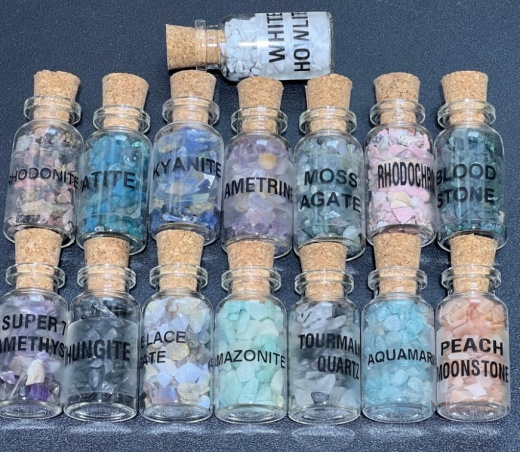Crystal Gemstone Collection (15 Bottles)