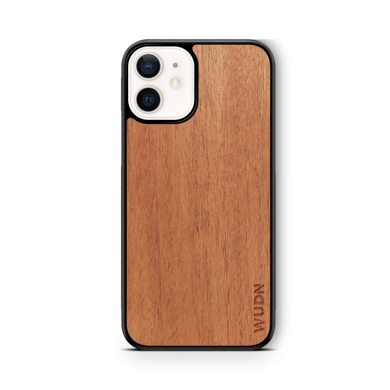 Magsafe Compatible Wooden Iphone Case (Natural Mahogany)