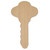 7" Wooden Key Cutout