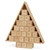 Unfinished Wooden Christmas Tree Advent Calendar