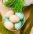 4-1/2" Wooden Egg, Flat Bottoms