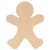 Gingerbread Man Cutout Large 12"L X 9.5"w