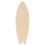 Wood Surfboard Cutout, 12"