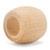 5/8" Wooden Barrel Bead, 3/8" Hole