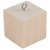 Wooden Cube Ornament, 1¾”