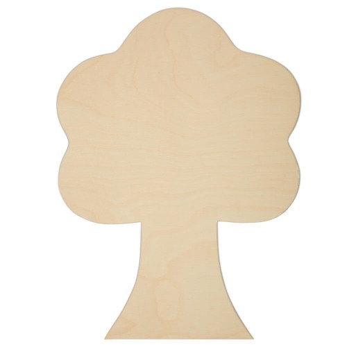 10-1/2" Tree Wooden Cutout