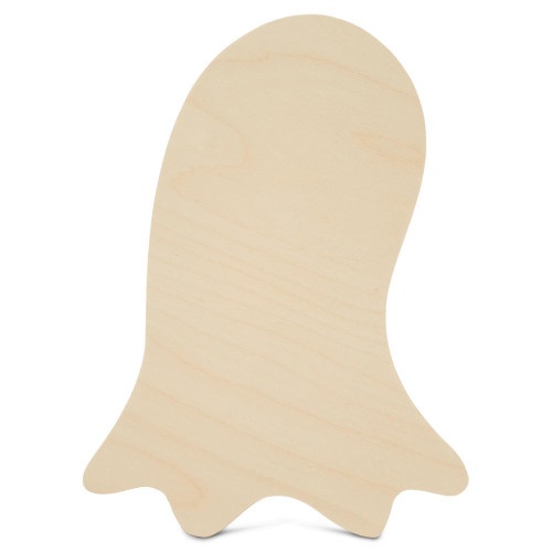 Wood Ghost Cutout, 16" X 1/4" Thick - Unleash Your Creative Spirit This Halloween
