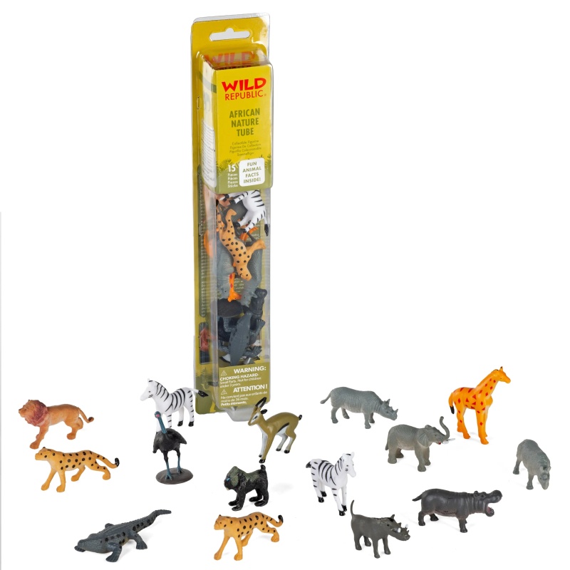 Nature Tube Africa Figurines - 13"
