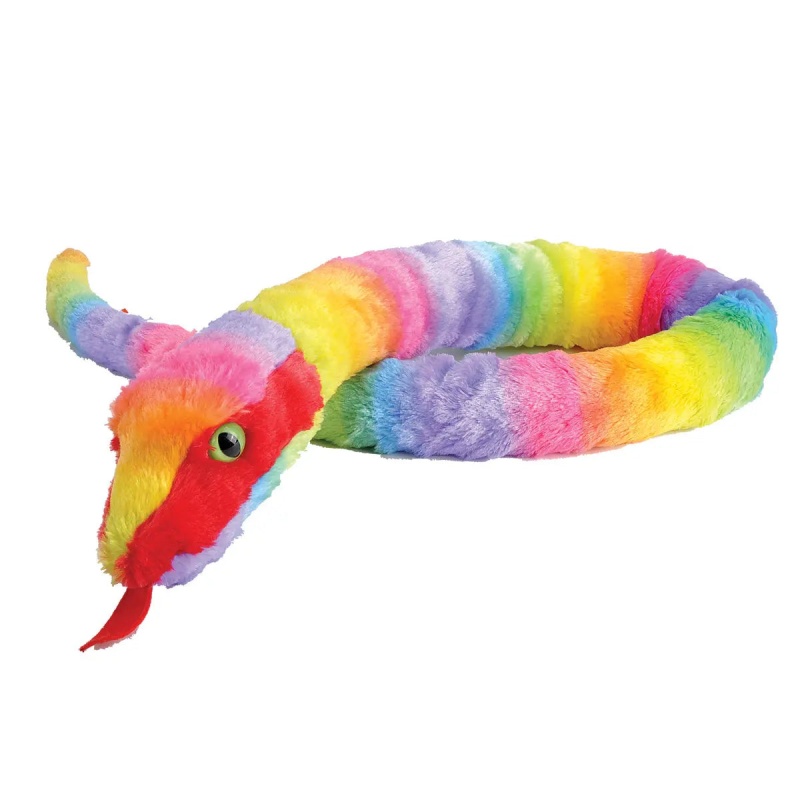 Rainboa Snake Stuffed Animal - 54"