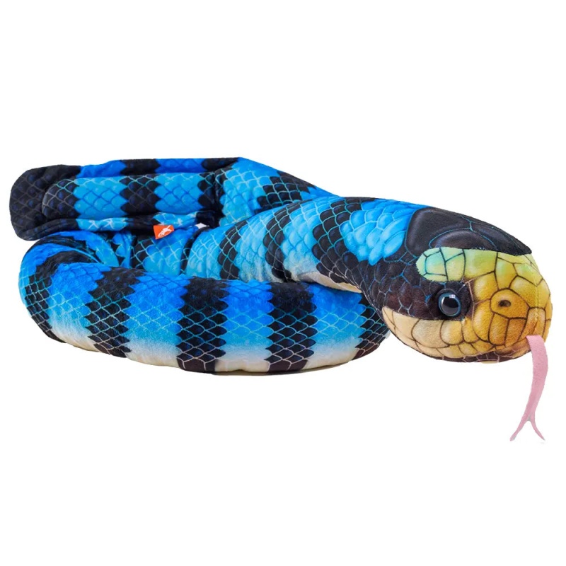 Yellow Lipped Sea Snake Stuffed Animal – 54"