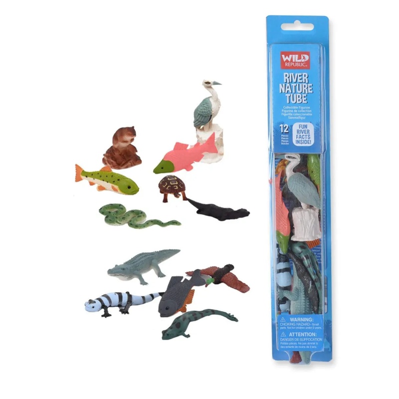Nature Tube River Figurines - 13"