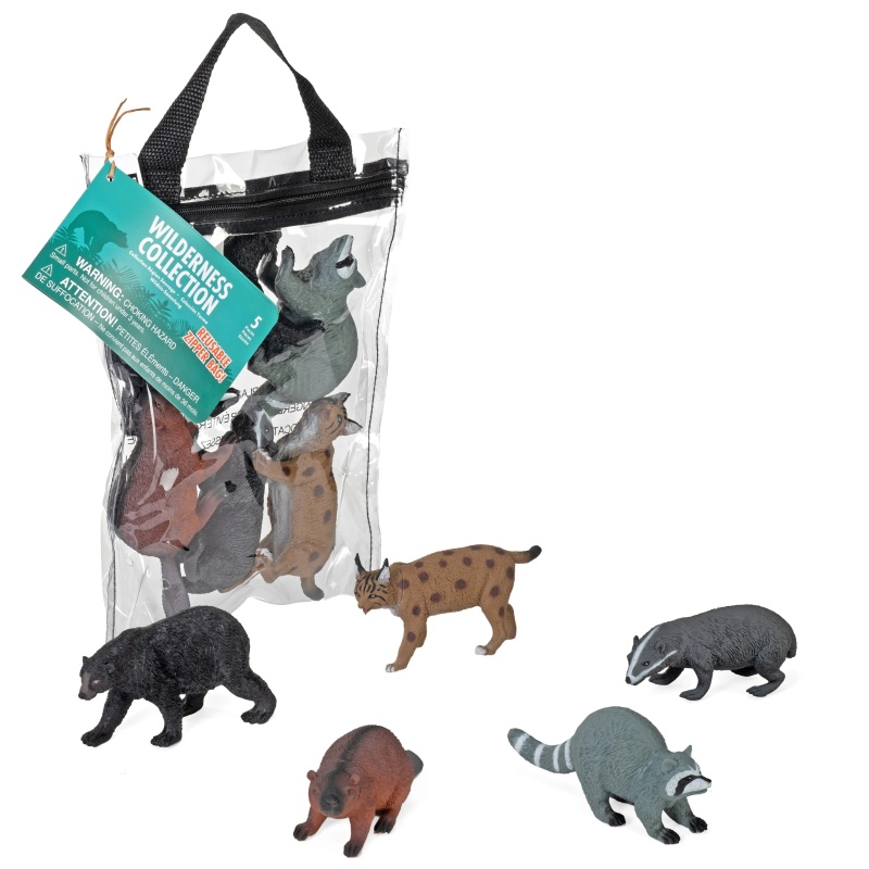 Polybag Zip Wilderness Figurines - 12"