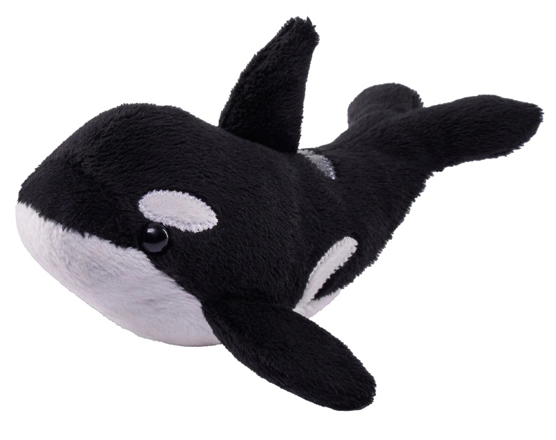 Pocketkins Eco Orca Stuffed Animal - 5"