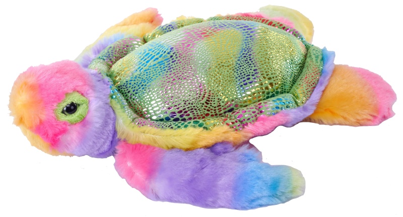 Rainbowkins Sea Turtle Stuffed Animal - 12"
