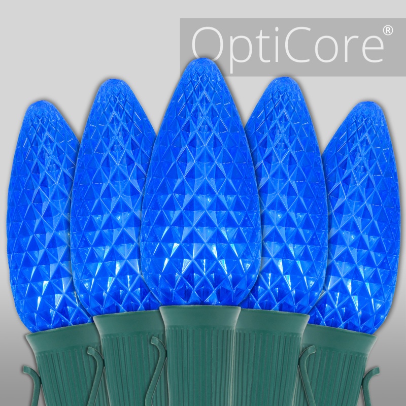 C9 Blue Opticore® Commercial Led Christmas Lights