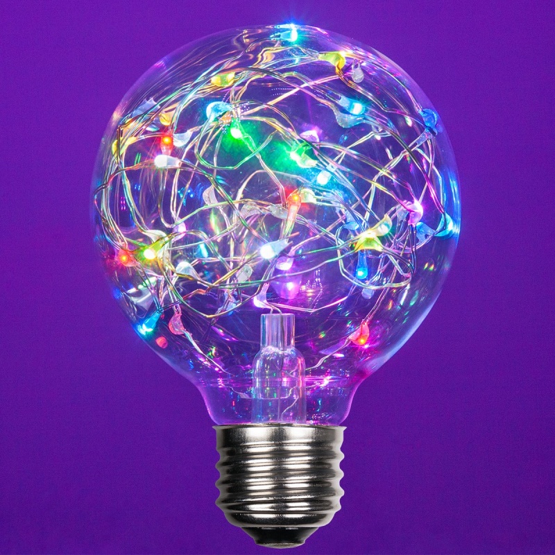 G80 Color Change RGB Fairy Light Bulb