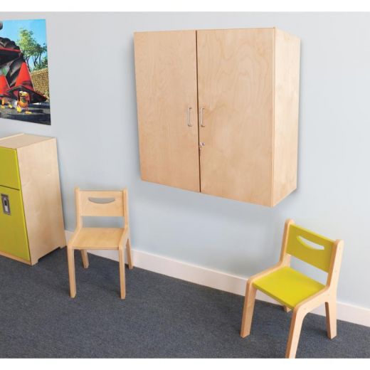 Lockable Wall Mounted Cabinet - Whitney Brothers