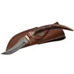 Bone Stag Athame - Ritual Knife for Spiritual Practices