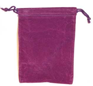 Purple Velveteen Bag for Mojo Bags and Spell Sachets