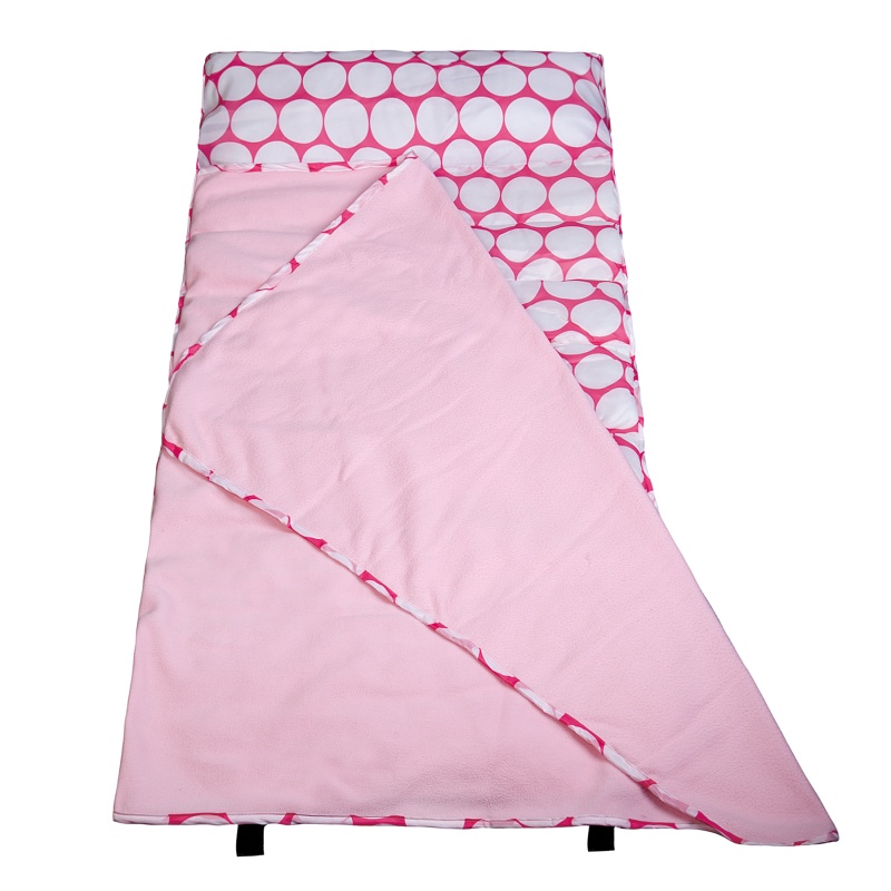 Big Dot Pink & White Easy Clean Nap Mat