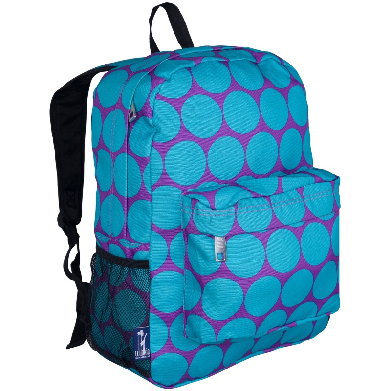 Big Dot Aqua 16 Inch Backpack