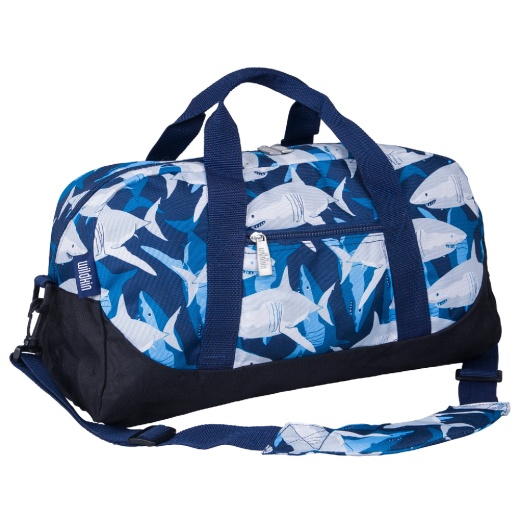 Wildkin Sharks Overnighter Duffel Bag