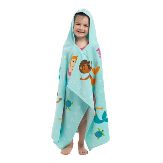 Mermaids Beach Poncho by Wildkin
