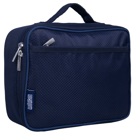 Wildkin Rip-Stop Blue Lunch Box - Reusable and Insulated for Kids