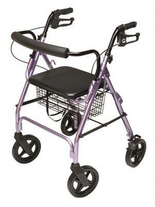 Lumex Rj4805l Walkabout Contour Deluxe Four-Wheel Rollator