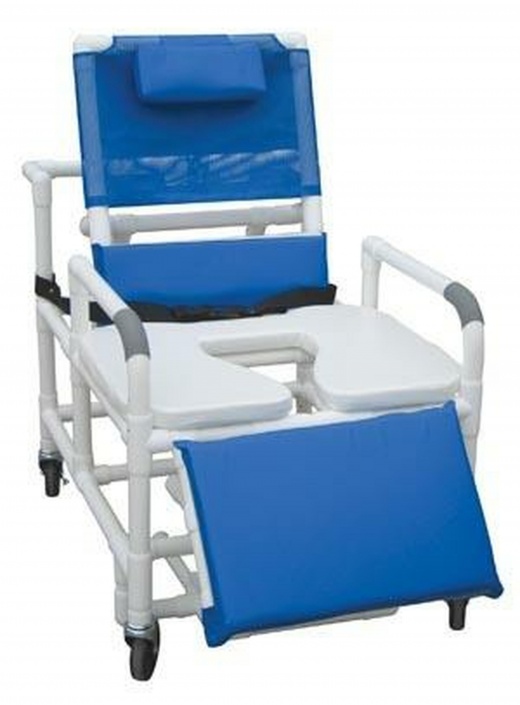 Lumex 89550 Pvc Reclining Shower Chair