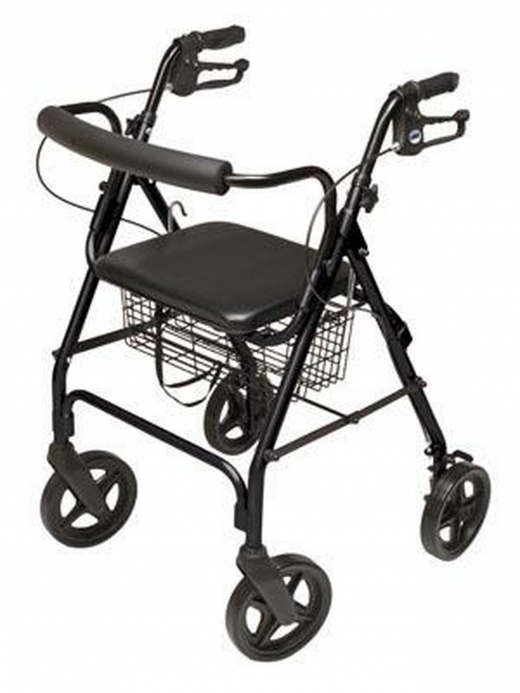 Lumex Rj4805k Walkabout Contour Deluxe Four-Wheel Rollator