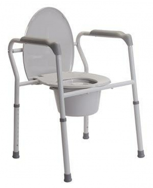Lumex 7103 Platinum Collection Three-In-One Steel Commode