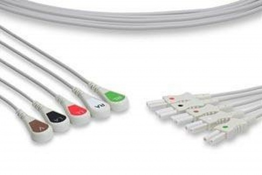 Cables and Sensors ECG Leadwires LLB5-90S0