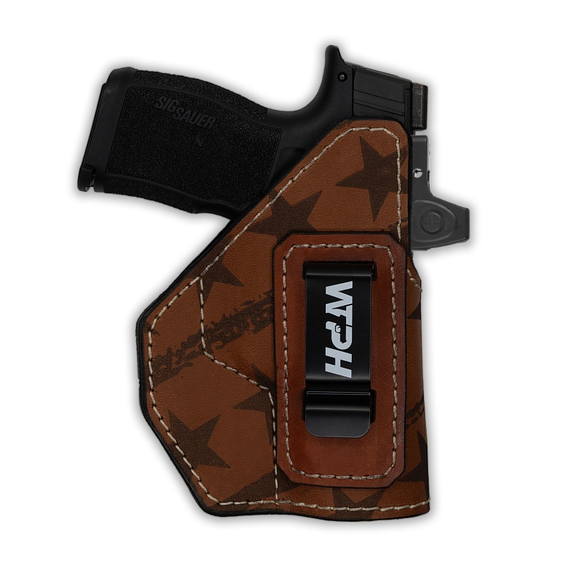 Accu-Tek At-380 Ii Red Dot Optic Cut Independence Leather Iwb Slimfit Holster