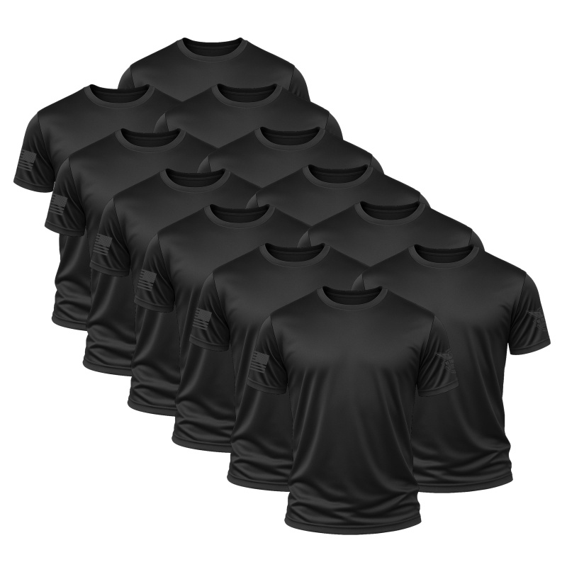Black Performance Shirt Bundle (12 Pack)