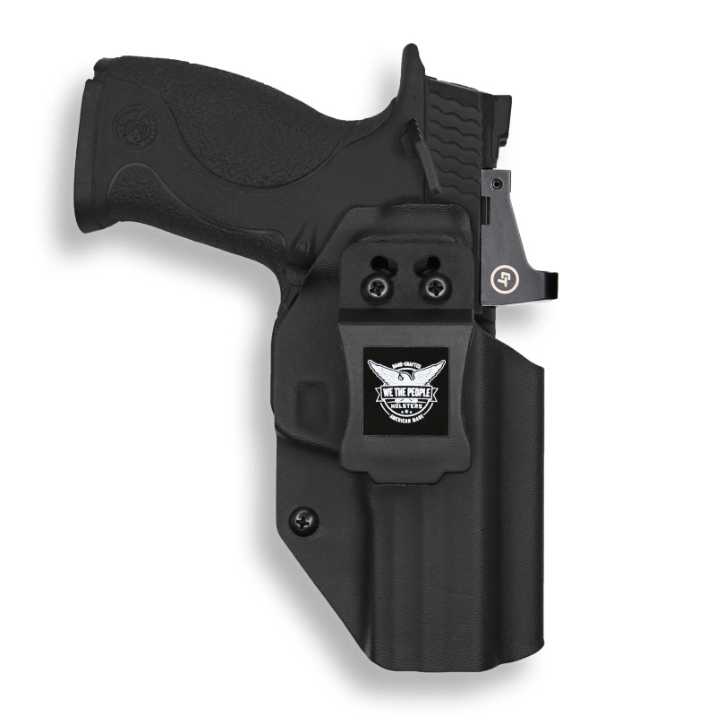 Smith & Wesson M&P M2.0 9/40 4" Compact Manual Safety Red Dot Optic Cut Iwb Holster