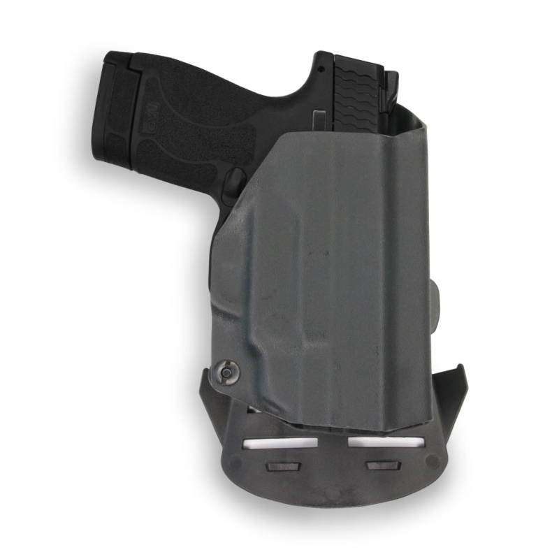 Smith & Wesson M&P Shield With Integrated Crimson Trace Laser OWB Holster