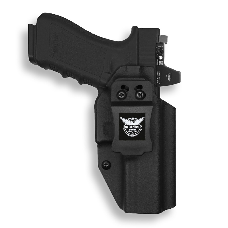Glock 17 Mos Red Dot Optic Cut Iwb Holster