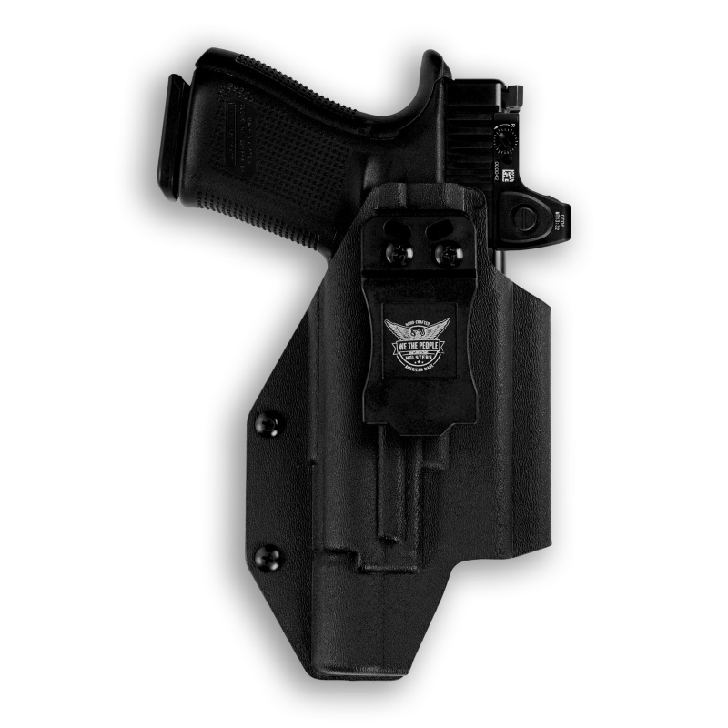Glock 19 Mos With Surefire X300u-A Light Red Dot Optic Cut Iwb Holster