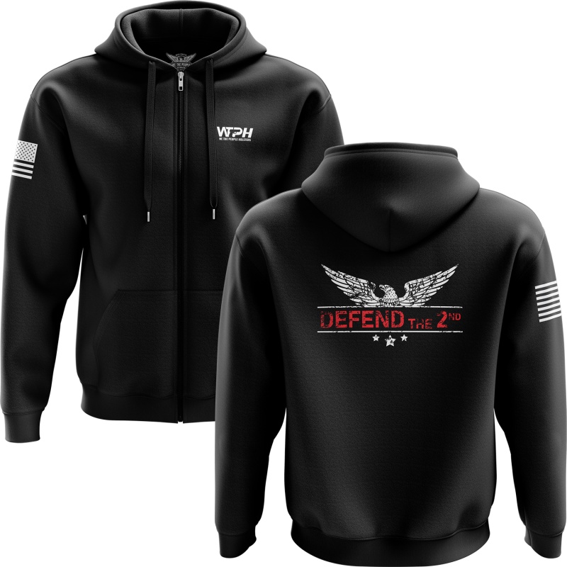 We The People Defend The 2Nd Zip Up Hoodie