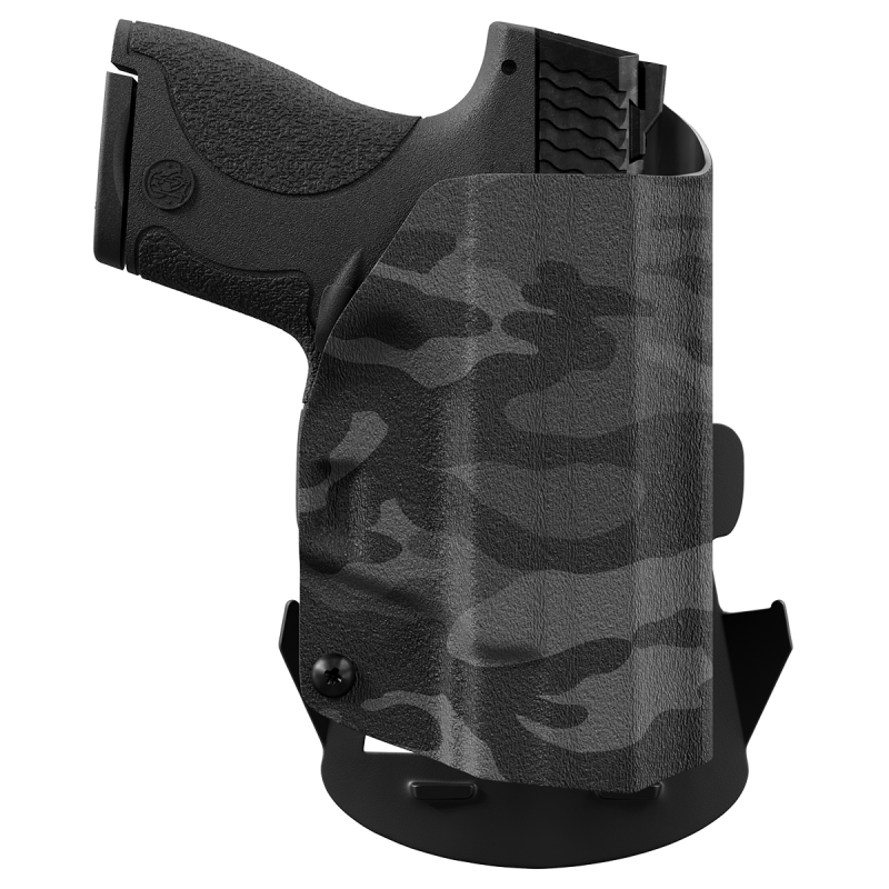 Dark Camo Custom Printed Holster - Owb Kydex Holster