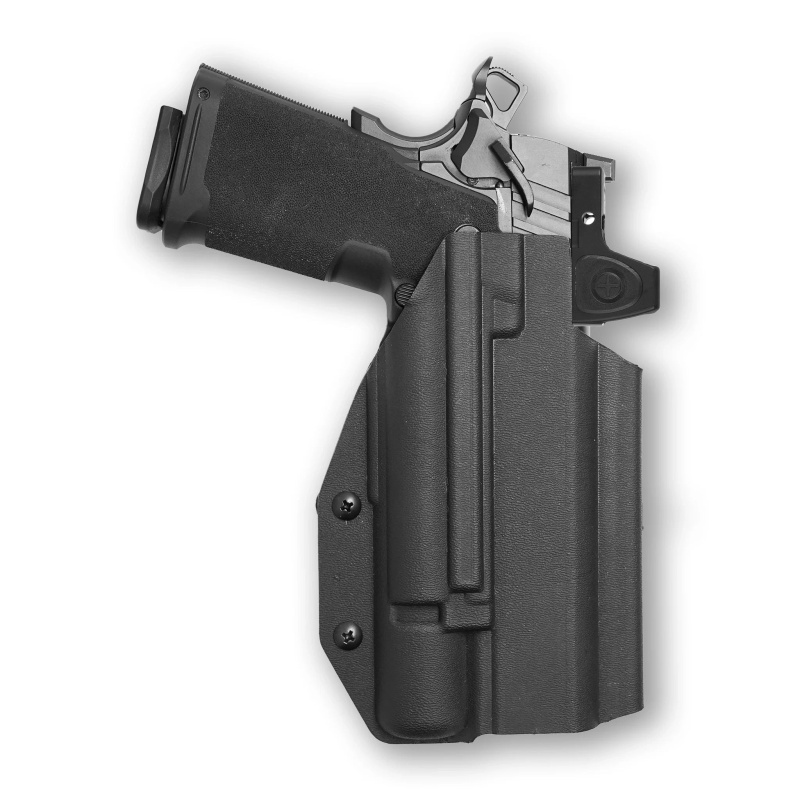 Springfield 1911 Ds Prodigy Aos 5" With Surefire X300u-A Light Red Dot Optic Cut Owb Holster
