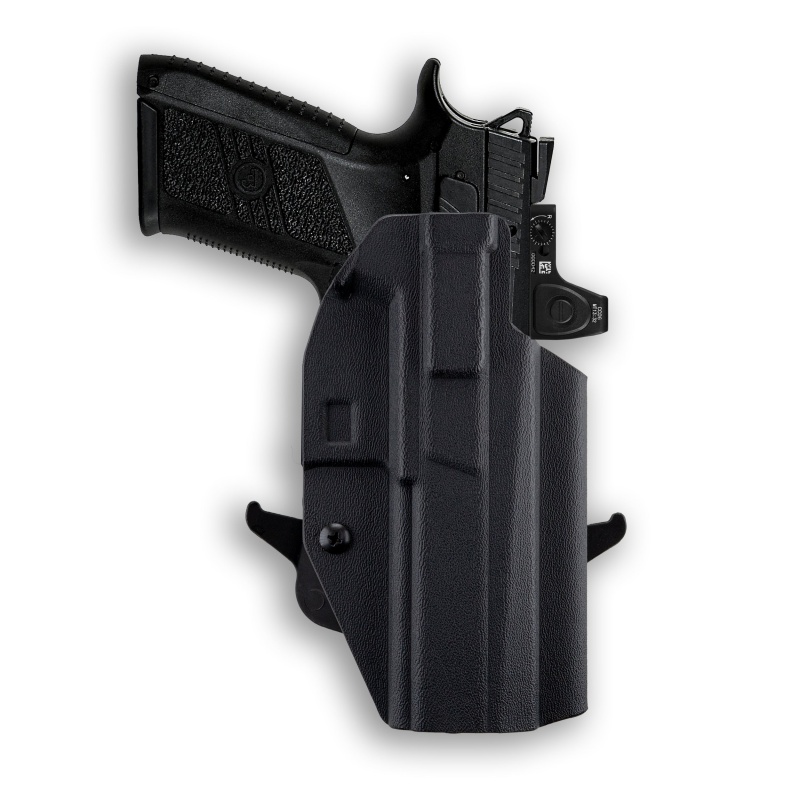 Cz P-09 Red Dot Optic Cut Owb Holster